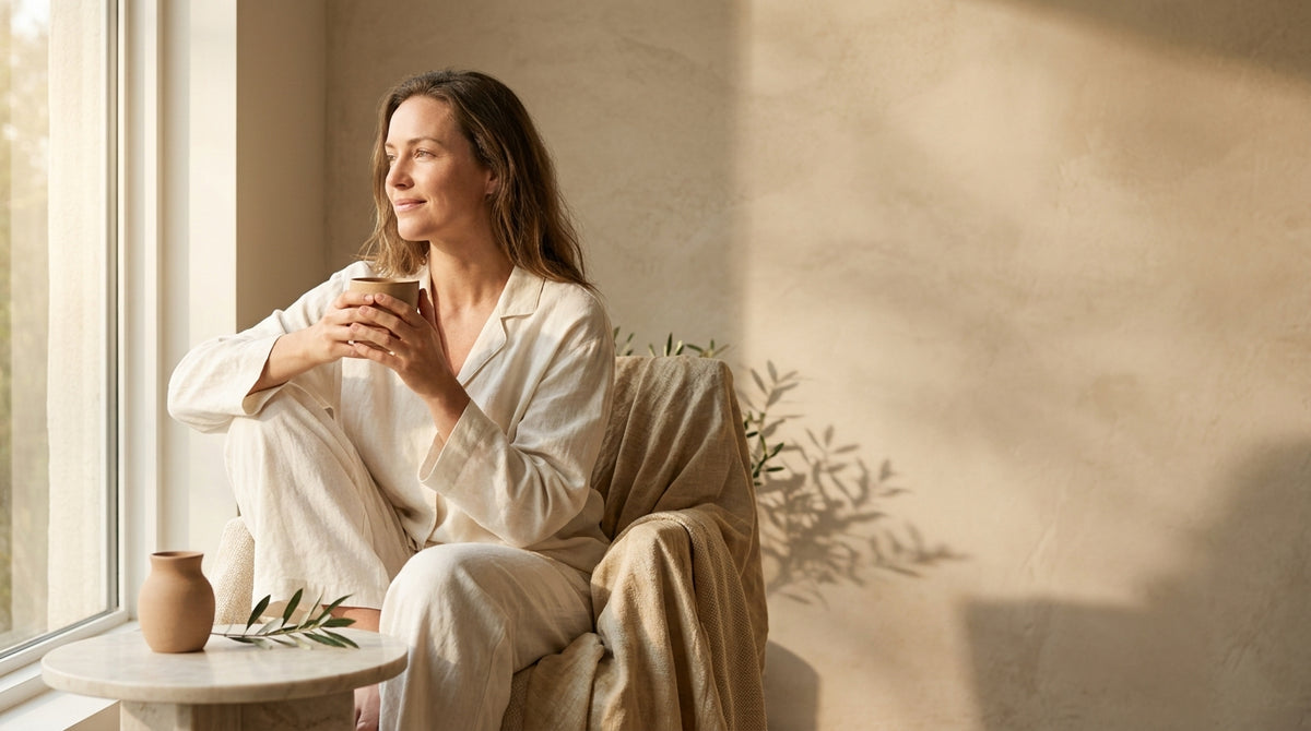 AEVORA supplements for jet lag recovery arranged with travel essentials for long-haul flights