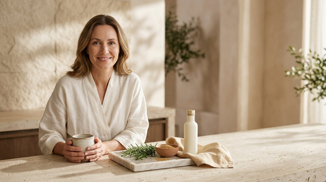 Supplements for perimenopause weight gain: AEVORA collagen and evening recovery ritual