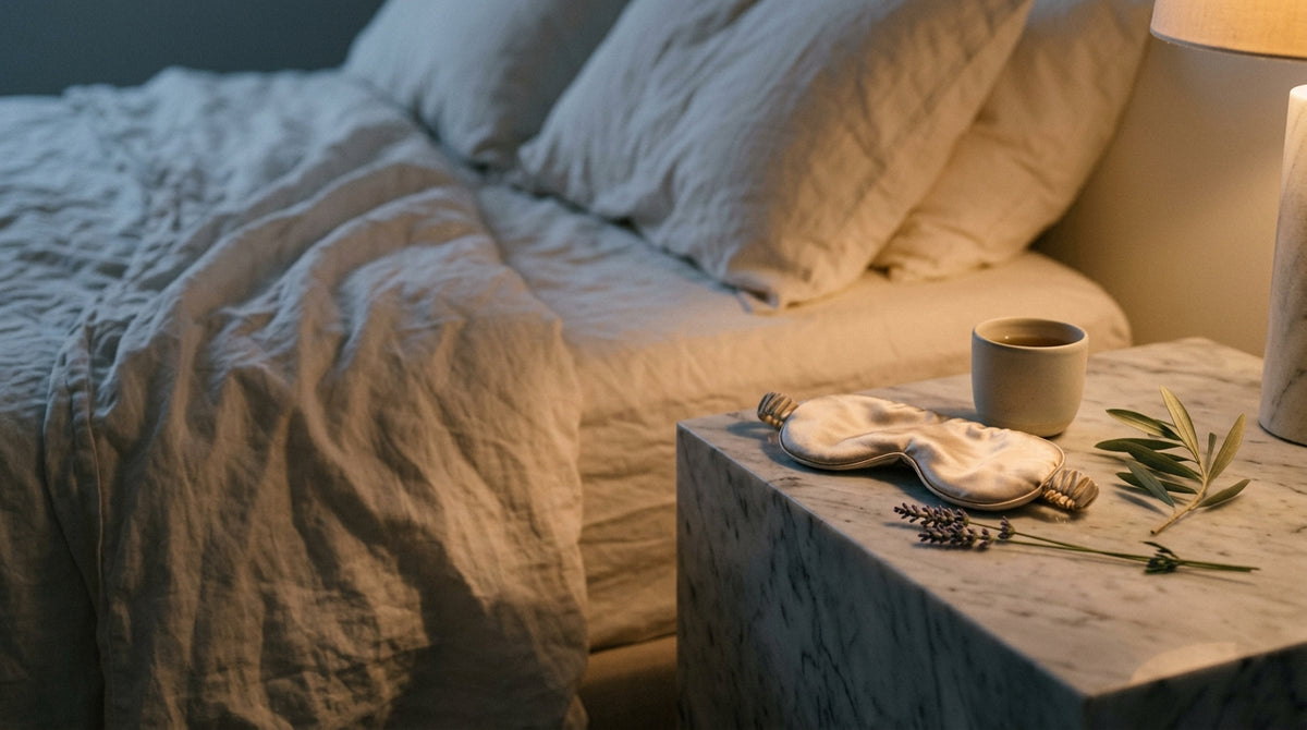 Evening supplement ritual for U.S. Open late-night tennis viewing sleep recovery