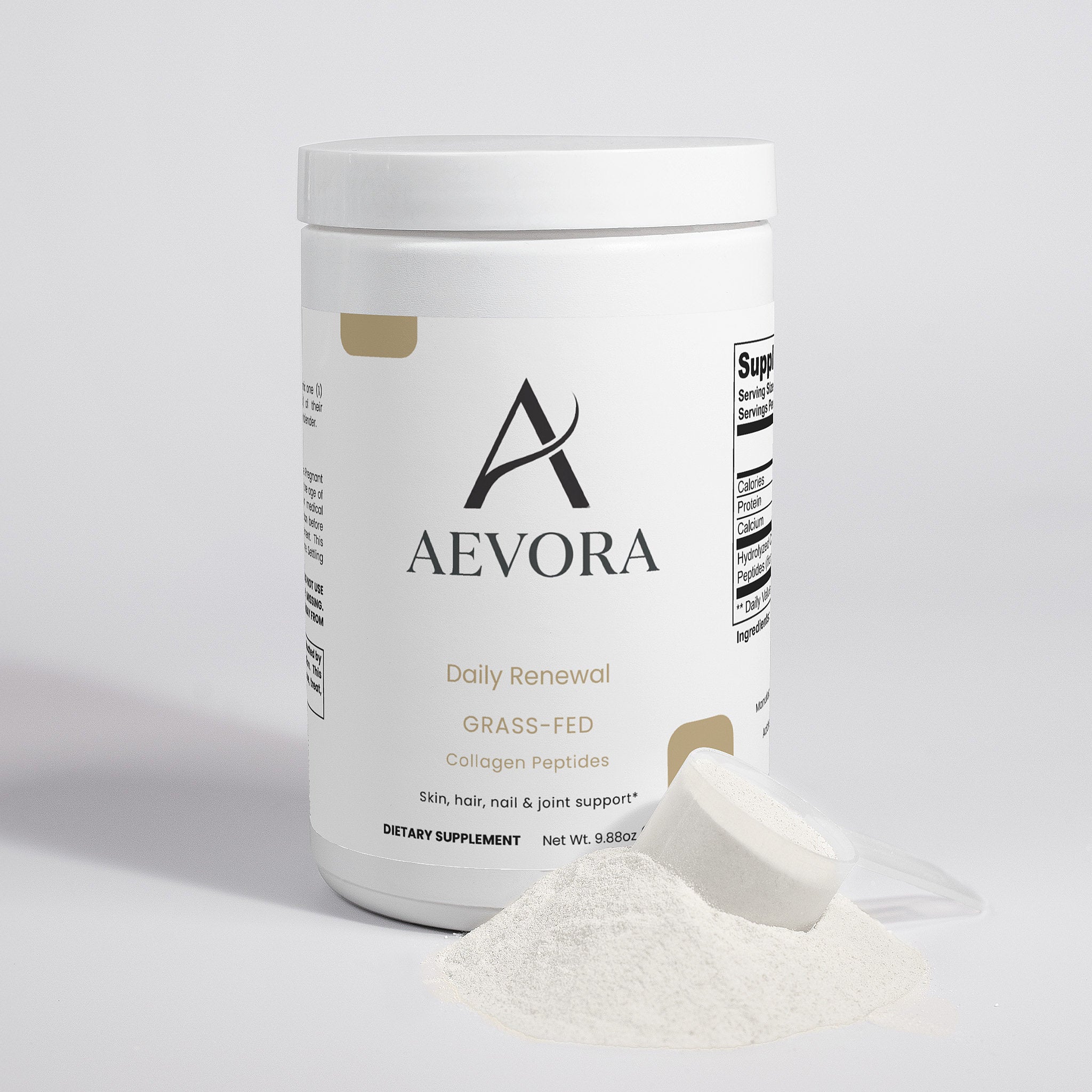 AEVORA Daily Renewal  Grass-Fed Collagen Peptides