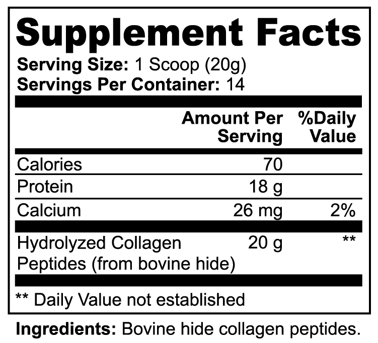 AEVORA Daily Renewal  Grass-Fed Collagen Peptides